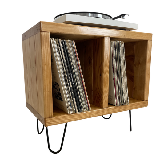 2Sec Vinyl Record Storage Record Player Stand Ocean Beach Pallet Co