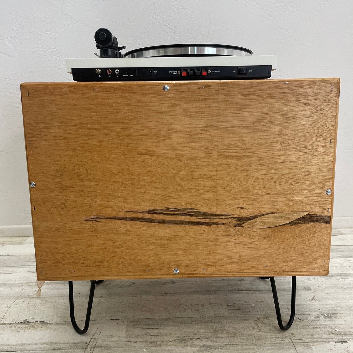 2Sec Vinyl Record Storage Record Player Stand Ocean Beach Pallet Co