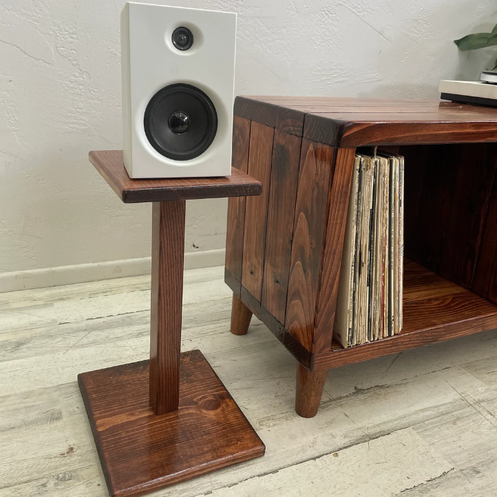 Straight Up Square Speaker Stands