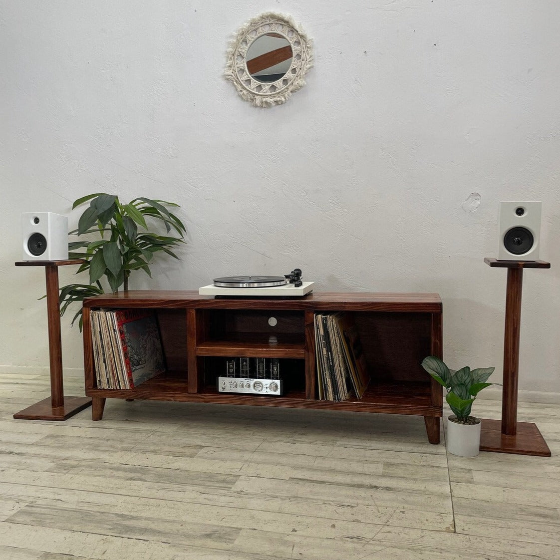 Straight Up Round Speaker Stands