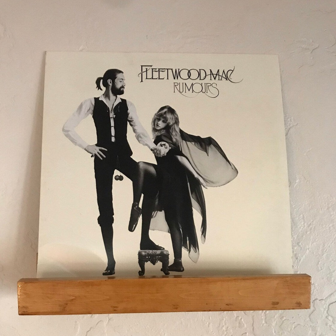 Now Playing Record Shelf w/Large Lip