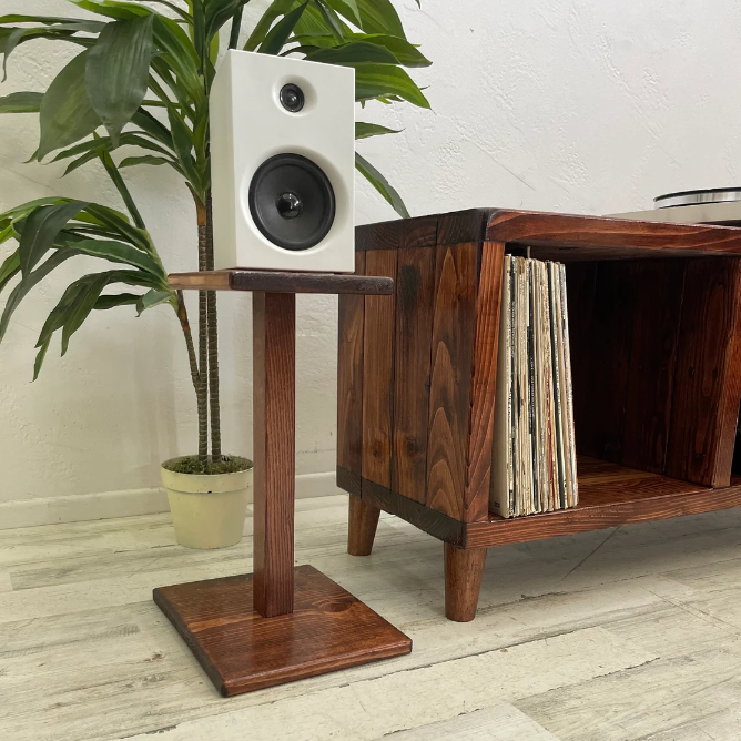 Straight Up Square Speaker Stands