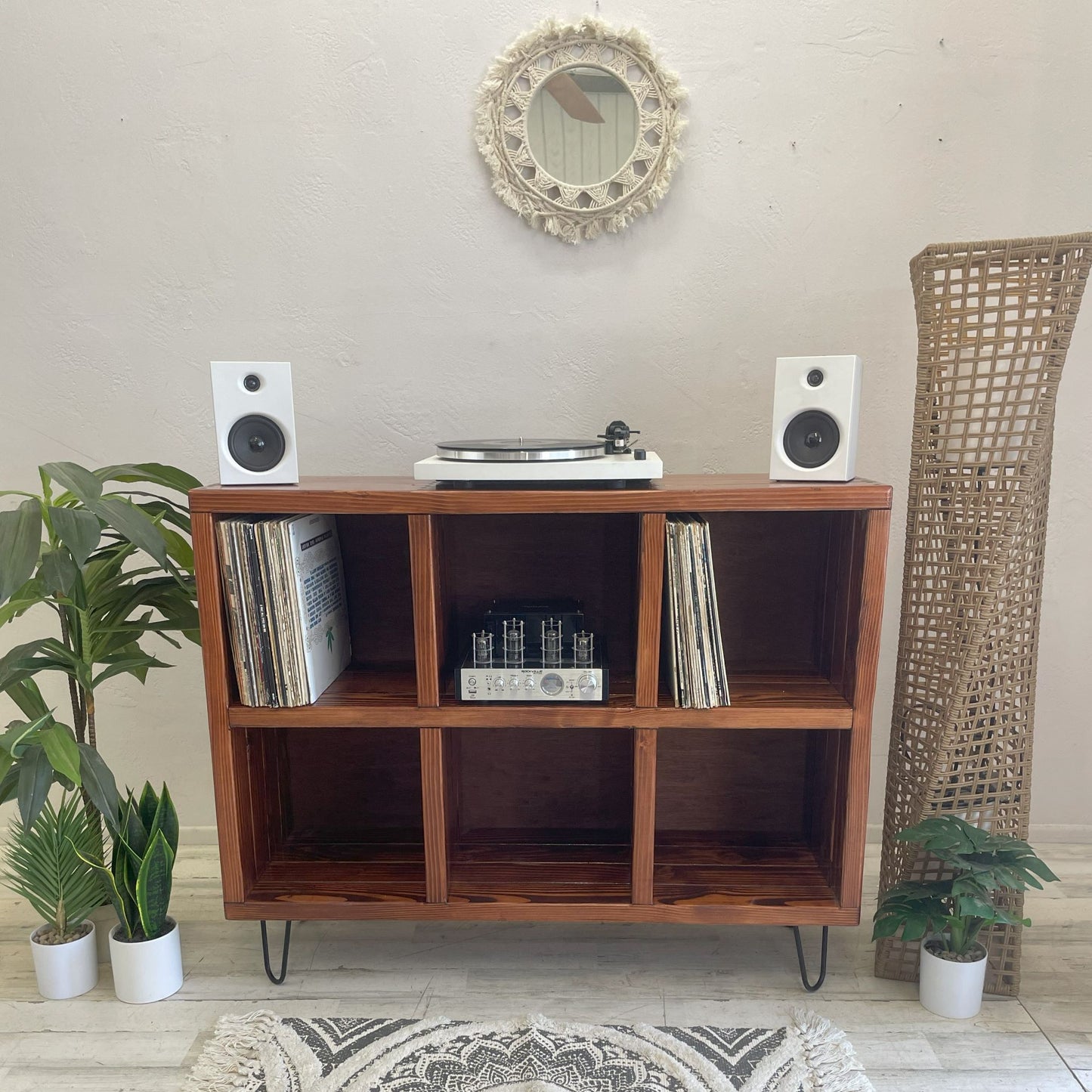6Pack Vinyl Record Storage