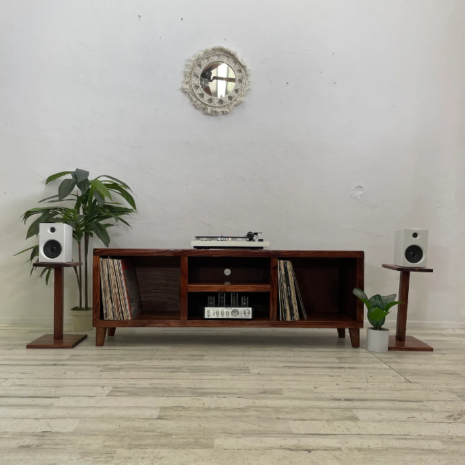 Straight Up Square Speaker Stands