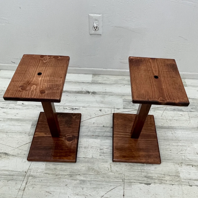 Straight Up Square Speaker Stands