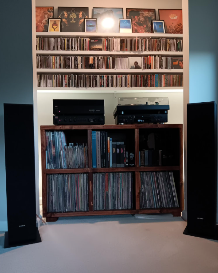 6Pack Vinyl Record Storage