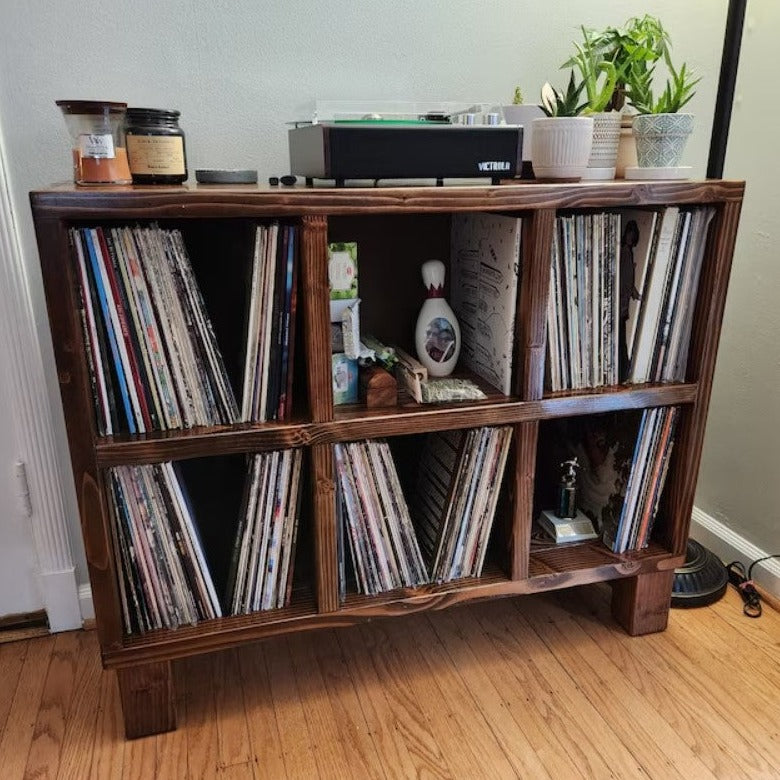 6Pack Vinyl Record Storage