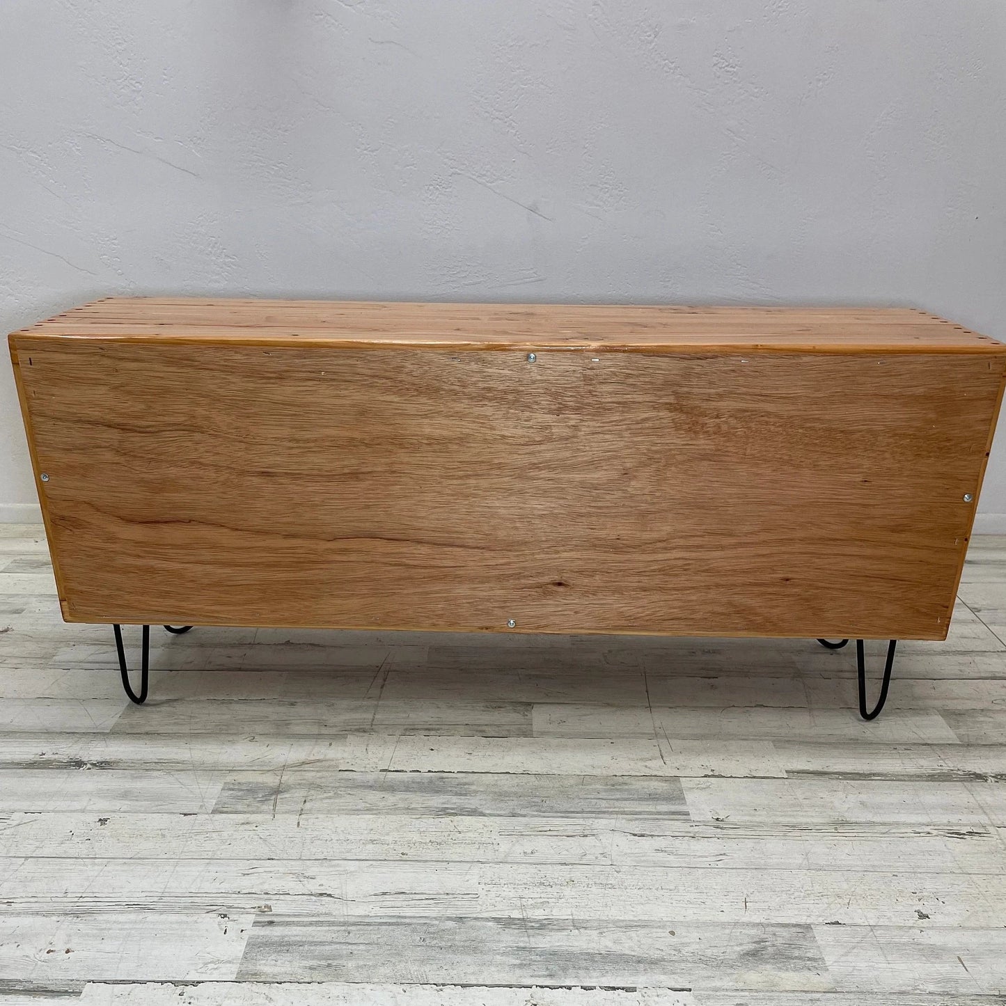 Vinyl Record Storage Entertainment Center