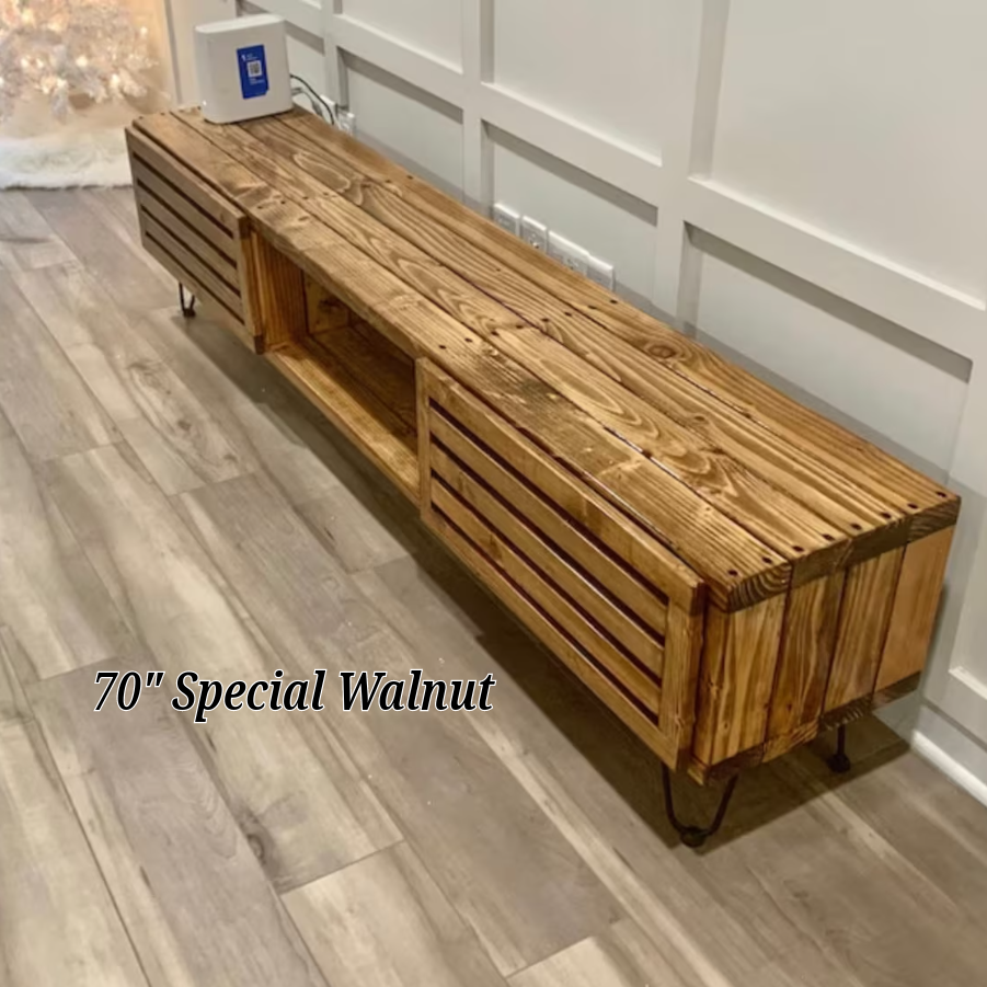 3Sec TV Stand with Modern Doors
