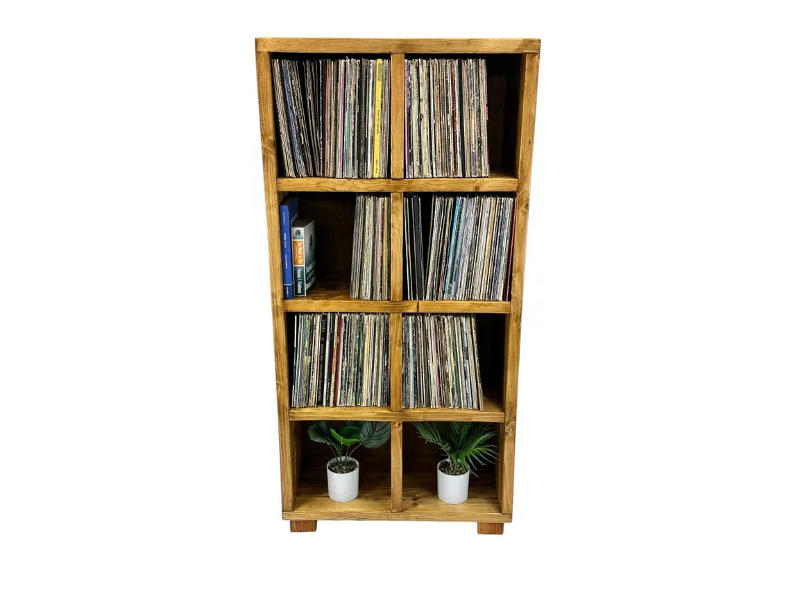8Pack Vinyl Record Storage
