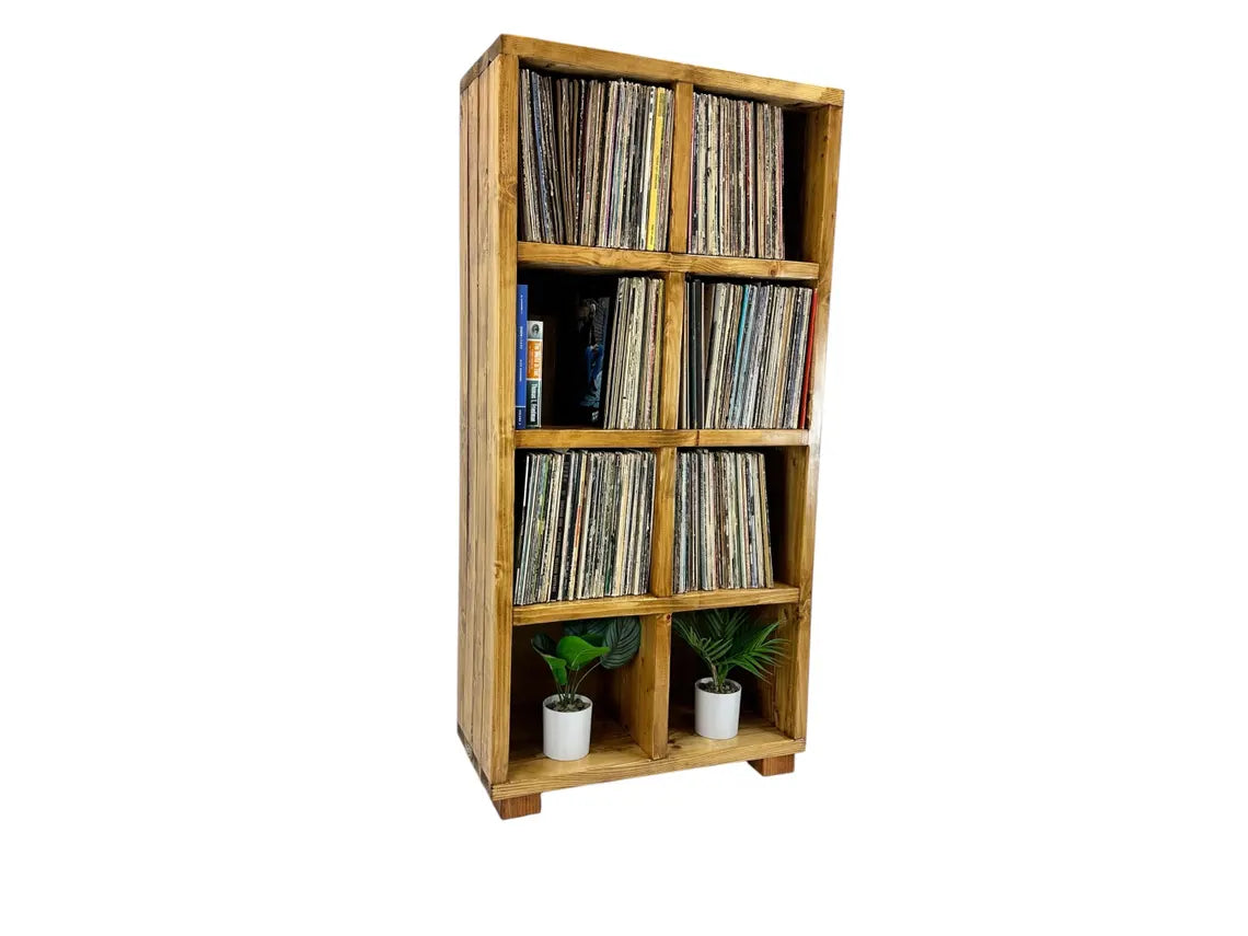8Pack Vinyl Record Storage