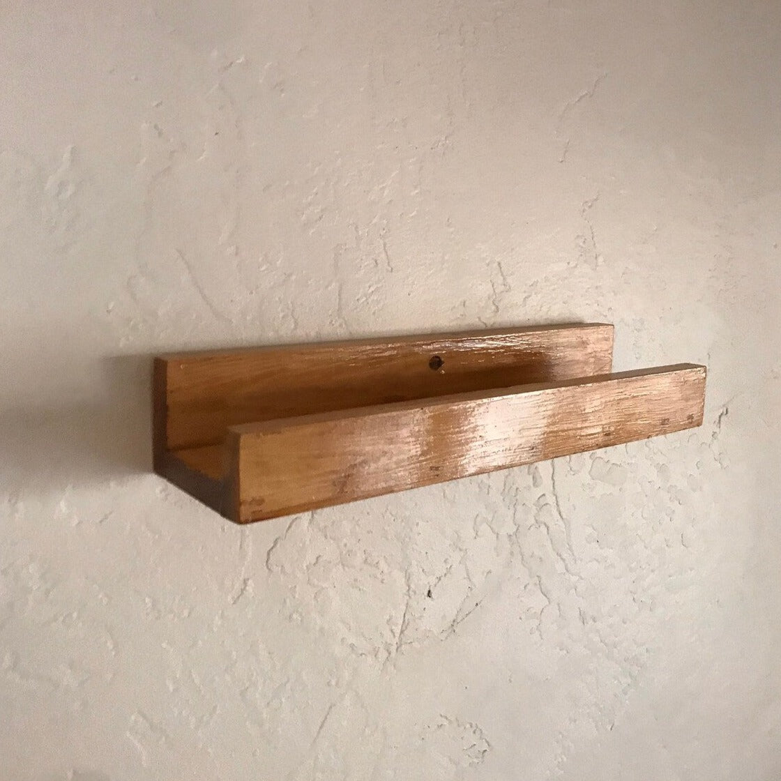 Now Playing Record Shelf w/Large Lip