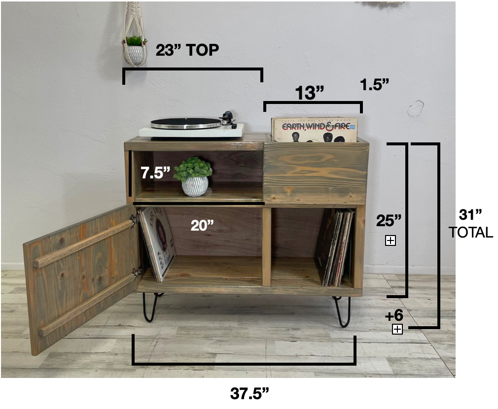 Lil Chubby Vinyl Record Storage