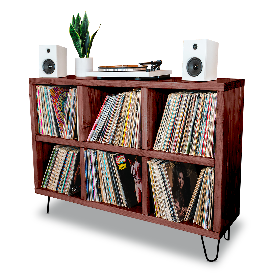 6Pack "Widebody" Vinyl Record Storage