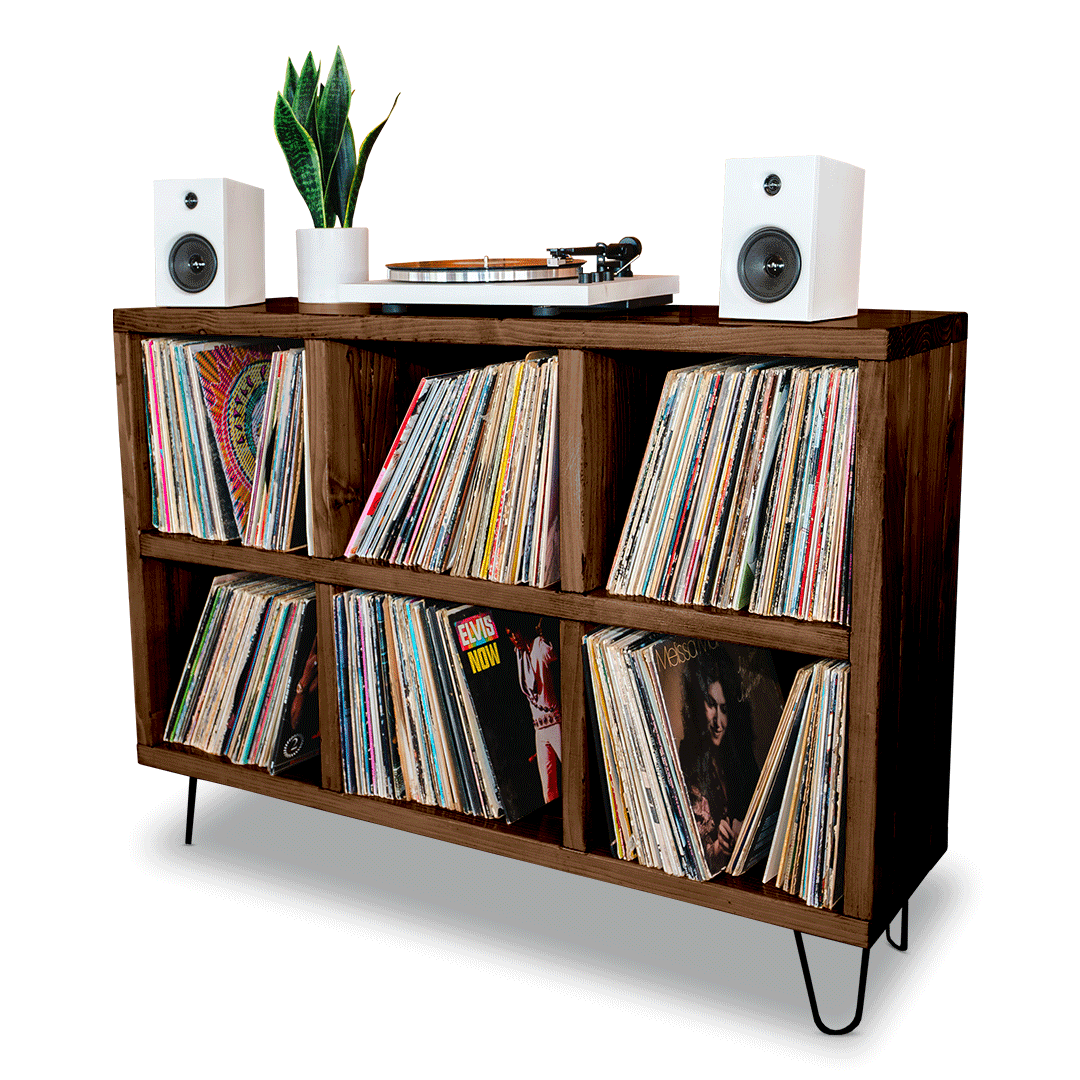6Pack "Widebody" Vinyl Record Storage