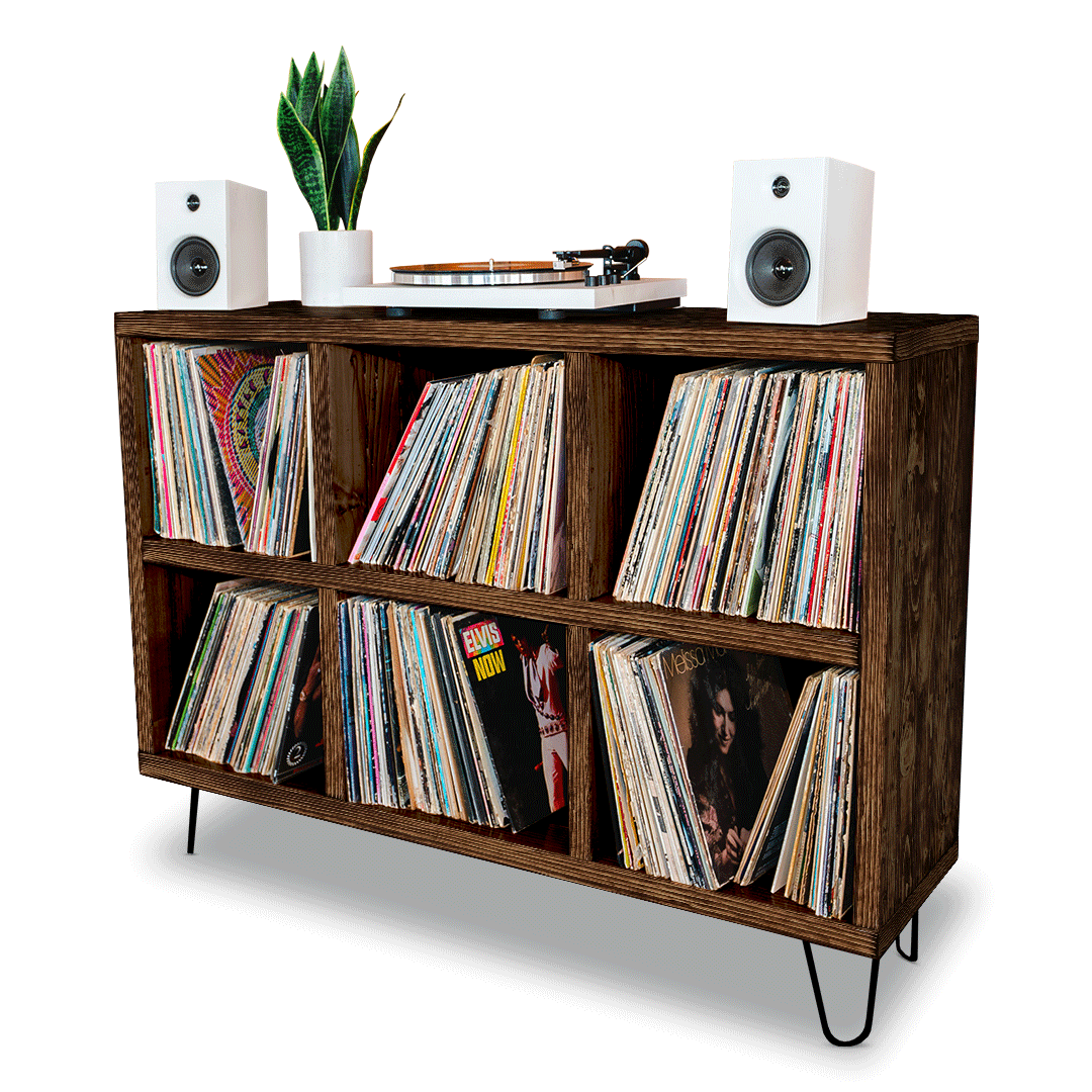 6Pack "Widebody" Vinyl Record Storage