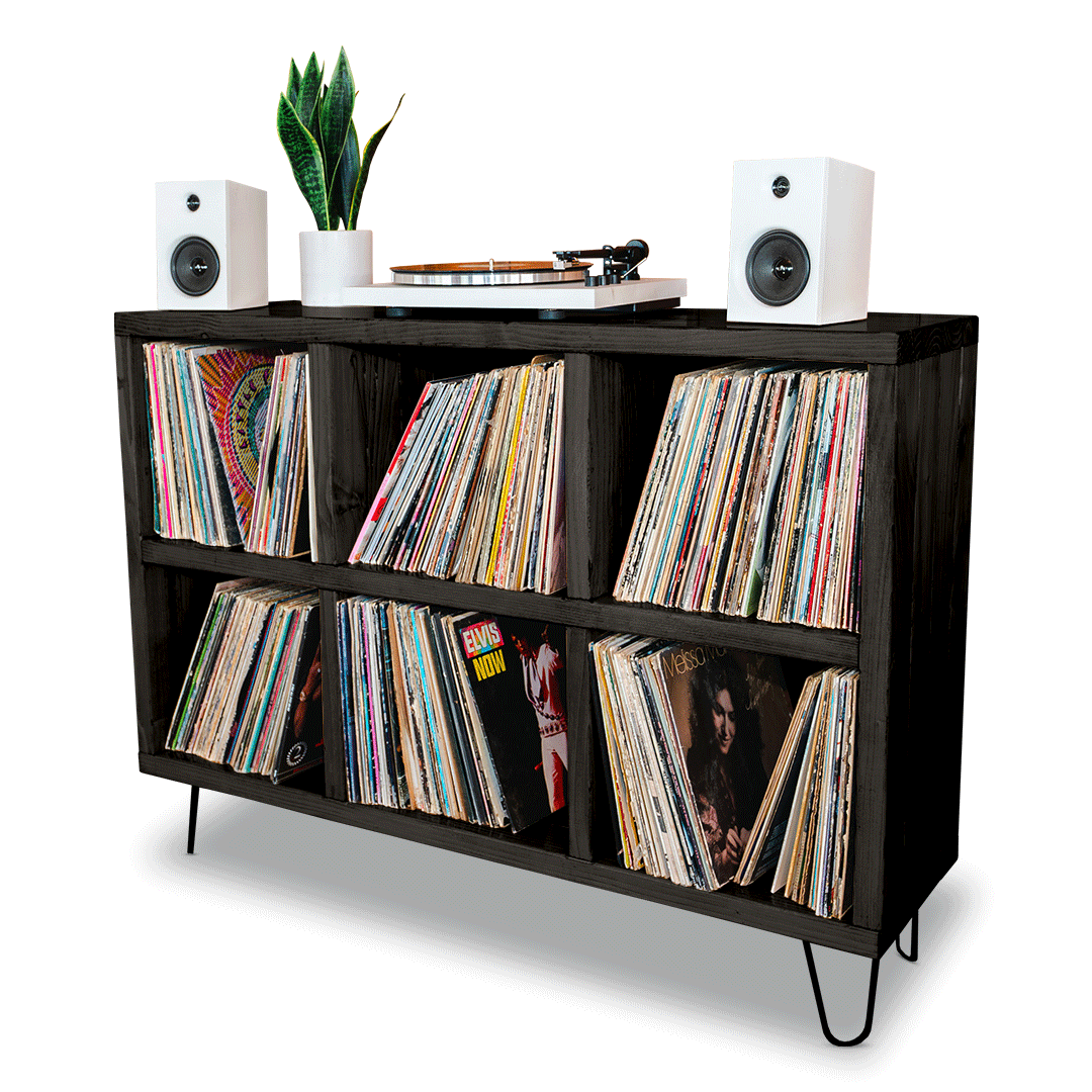 6Pack "Widebody" Vinyl Record Storage