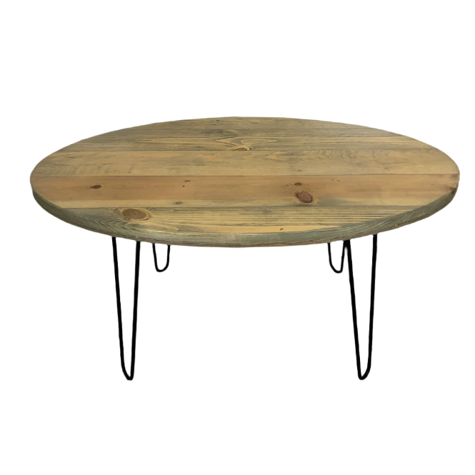Oval Coffee Table Ocean Beach Pallet Co