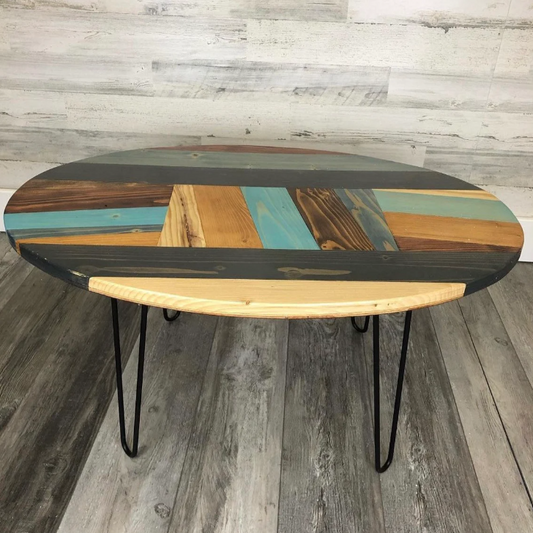 Oval Loco Coffee Table Ocean Beach Pallet Co