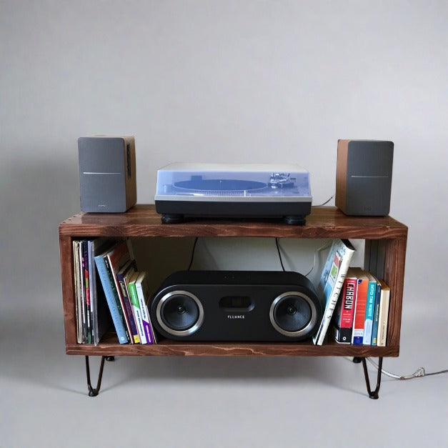 Rec Baby Got No Back Vinyl Record Storage Record Player Stand Ocean Beach Pallet Co