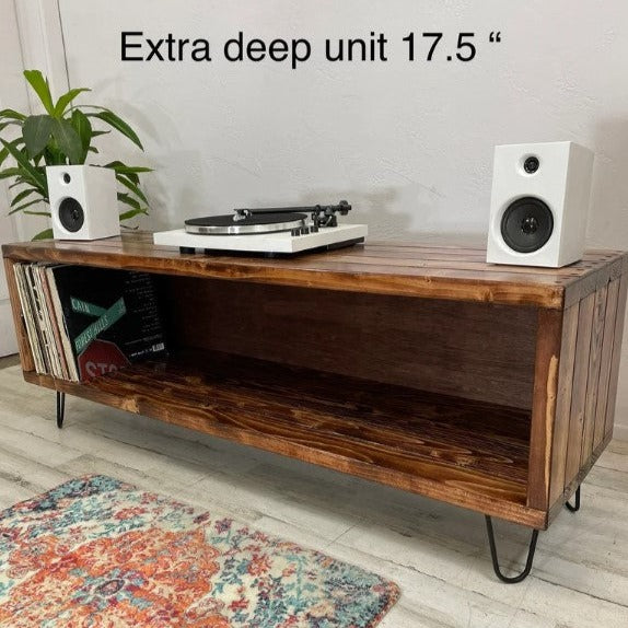Rec Widebody Vinyl Record Storage Record Player Stand Ocean Beach Pallet Co