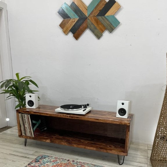 Rec Widebody Vinyl Record Storage Record Player Stand Ocean Beach Pallet Co