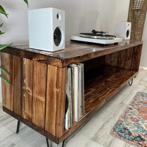 Rec Widebody Vinyl Record Storage Record Player Stand Ocean Beach Pallet Co