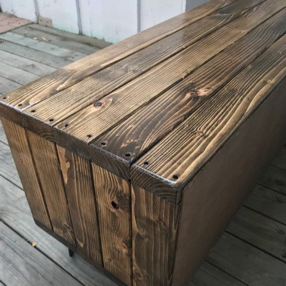 Rec Widebody Vinyl Record Storage Record Player Stand Ocean Beach Pallet Co