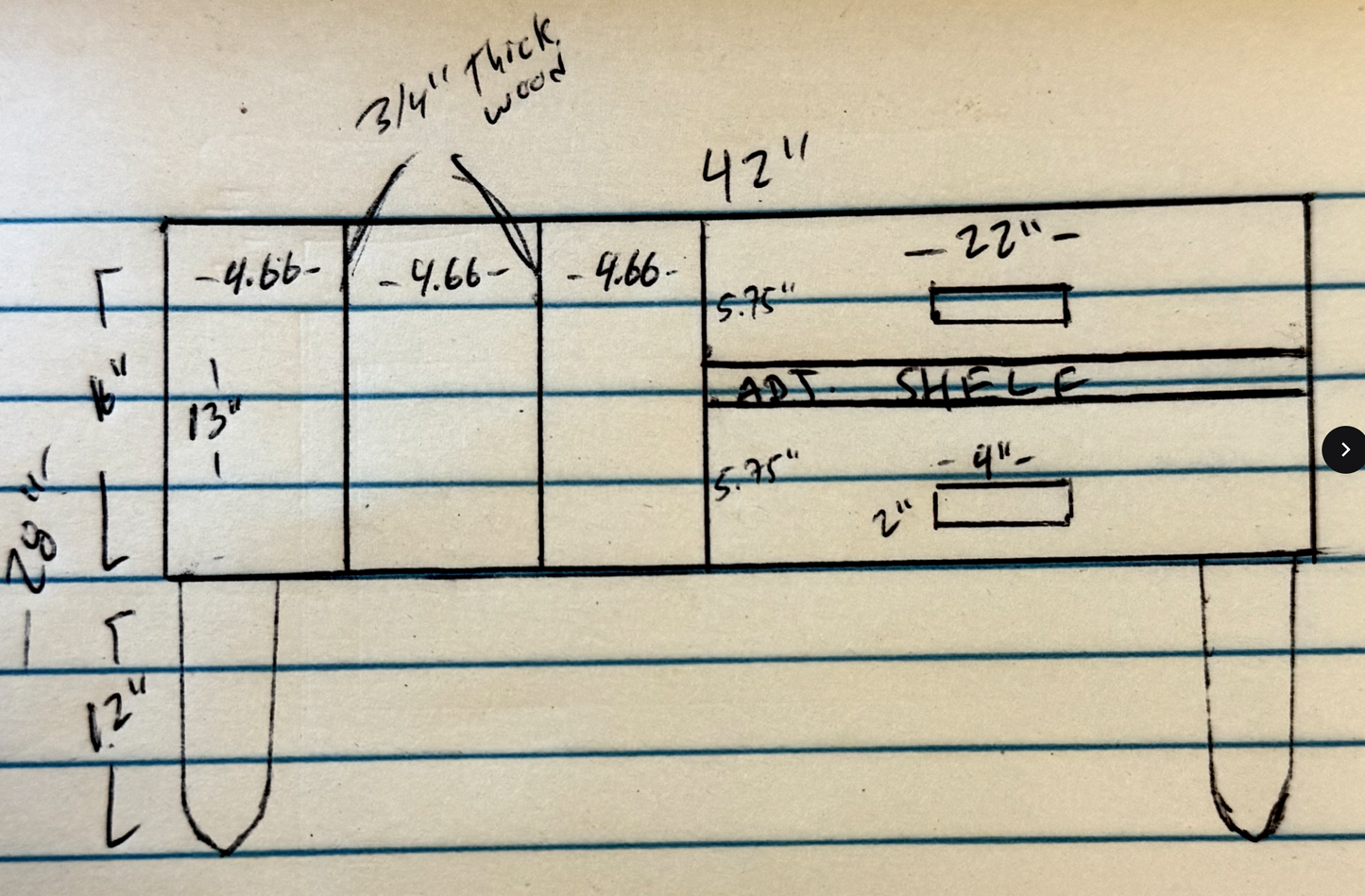 Custom dbl/dbl with additional sections: Maxim