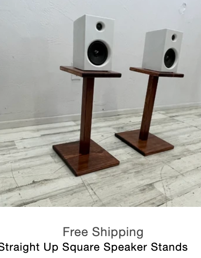 set of speaker stands- For LOCAL PICK UP