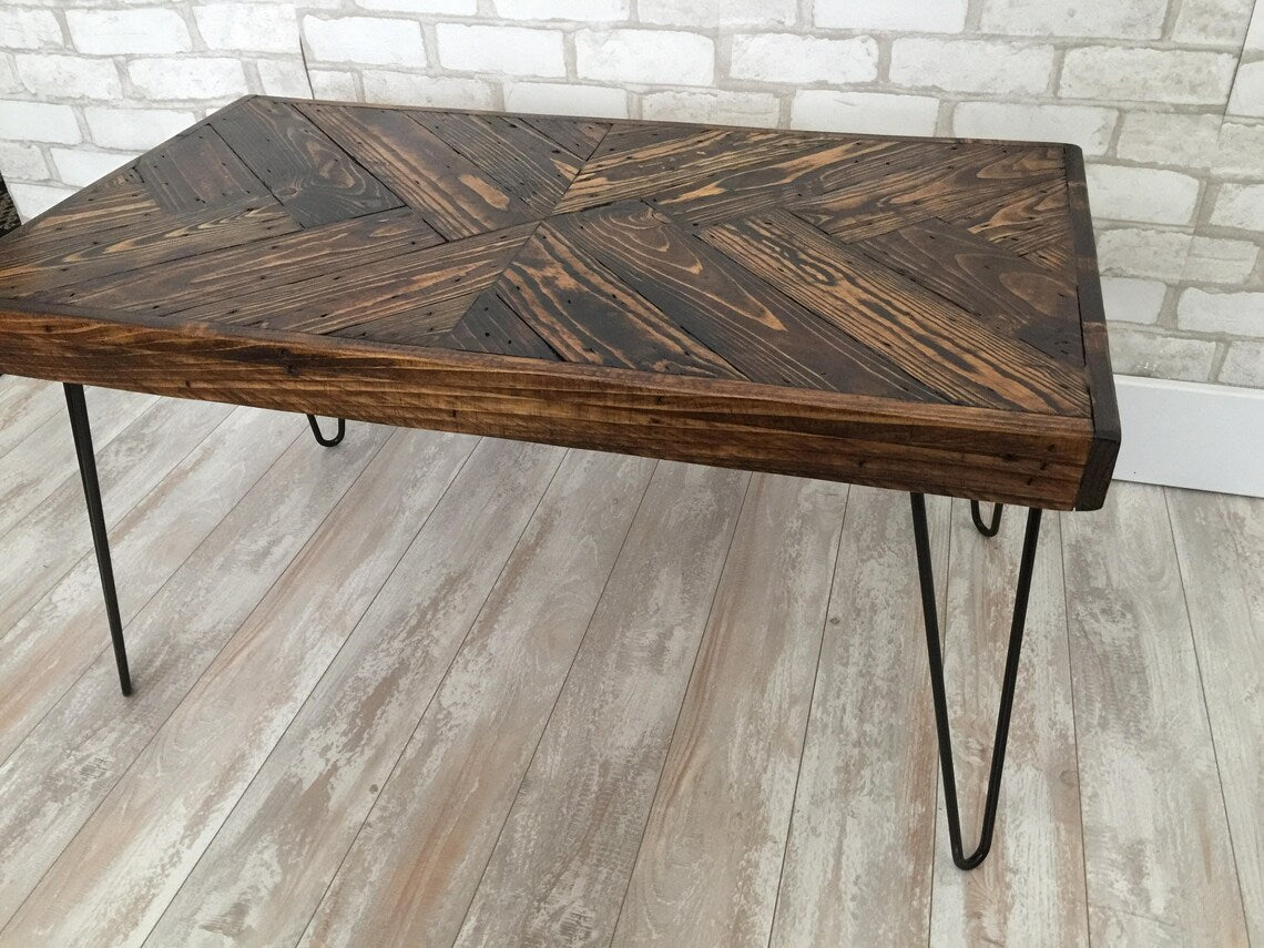 Starburst Pattern Coffee Table Ocean Beach Pallet Co