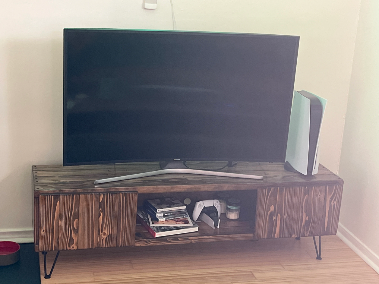 TV Stand with Doors