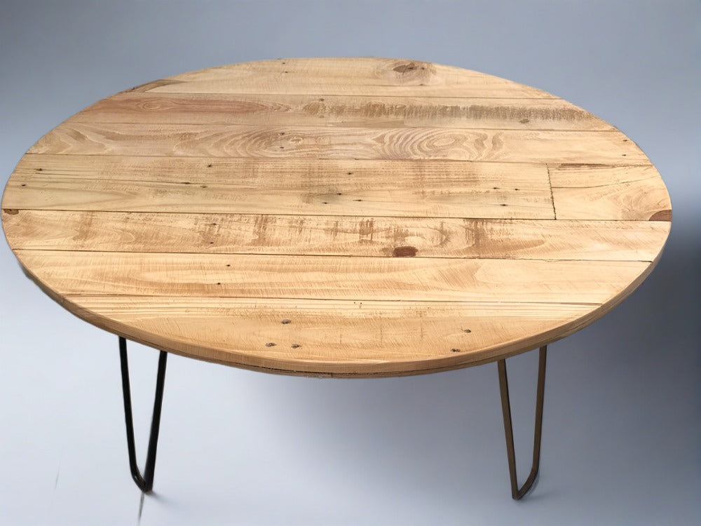 Oval Coffee Table Ocean Beach Pallet Co