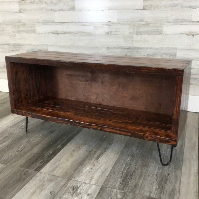 Vinyl Record Holder | Record Player Stand | Media Console | Living Room Furniture | Turntable Stand | Cube Storage