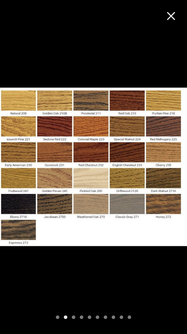 12 color samples