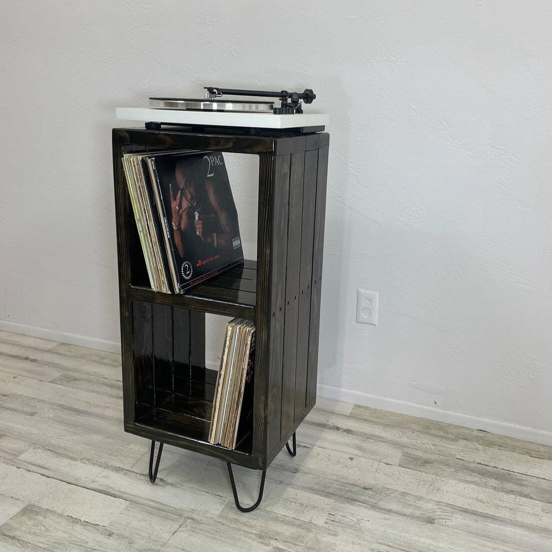 Double Stack Vinyl Record Storage