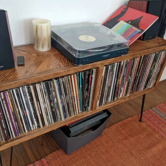 Record Storage Shelf