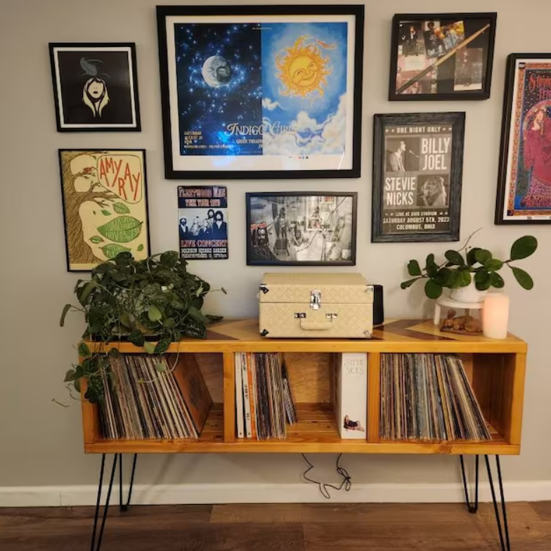 Recycled Glass and Concrete Record Storage Cube LP Vinyl Holder, by JJL,  Shipping Included -  Canada