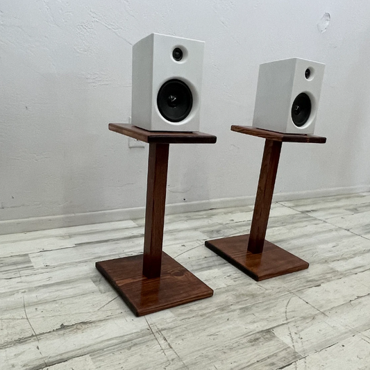 Straight Up Square Speaker Stands
