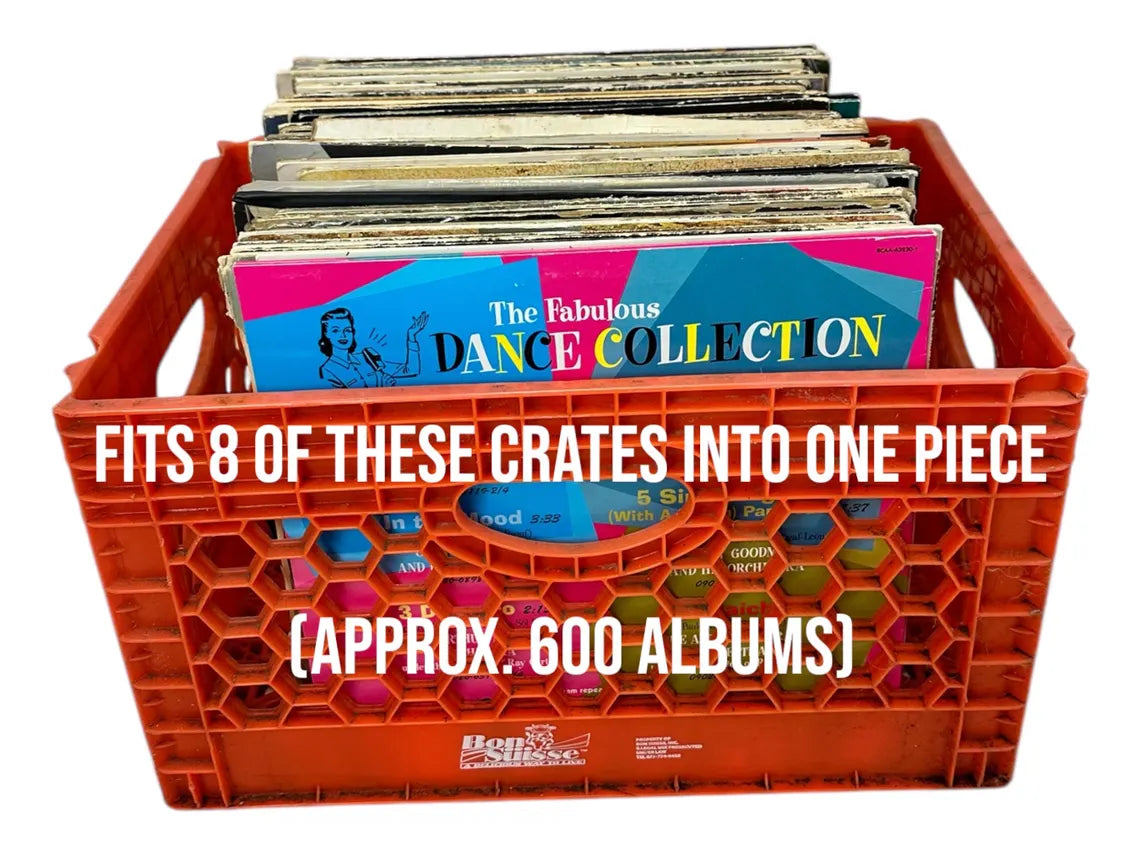 8Pack Vinyl Record Storage