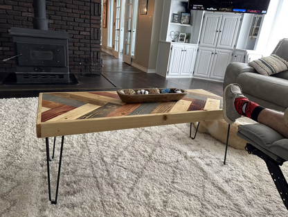 Herringbone Coffee Table