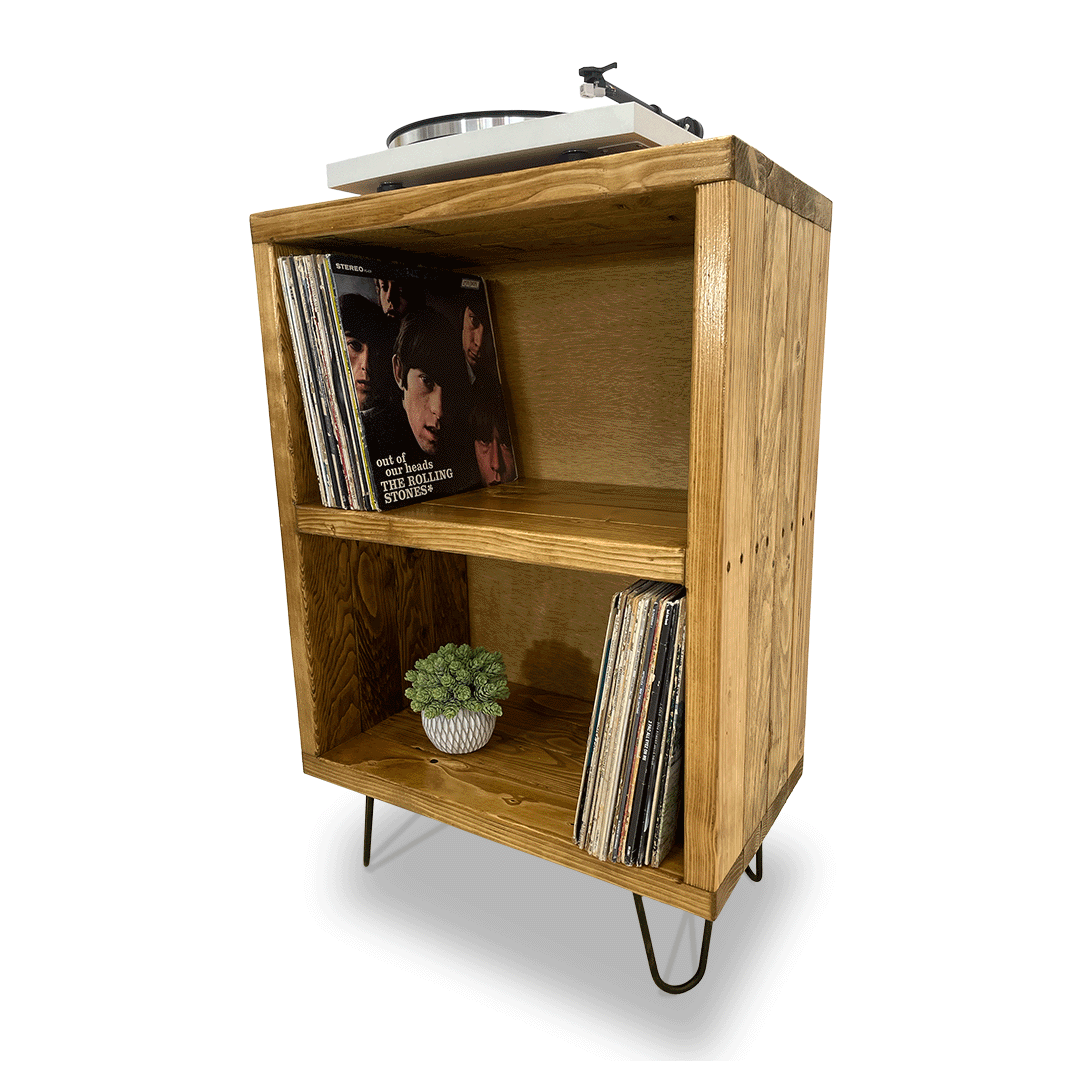 Double Stack Vinyl Record Storage