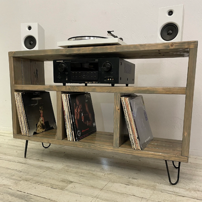 On Another Level Vinyl Record Storage Record Player Stand Ocean Beach Pallet Co