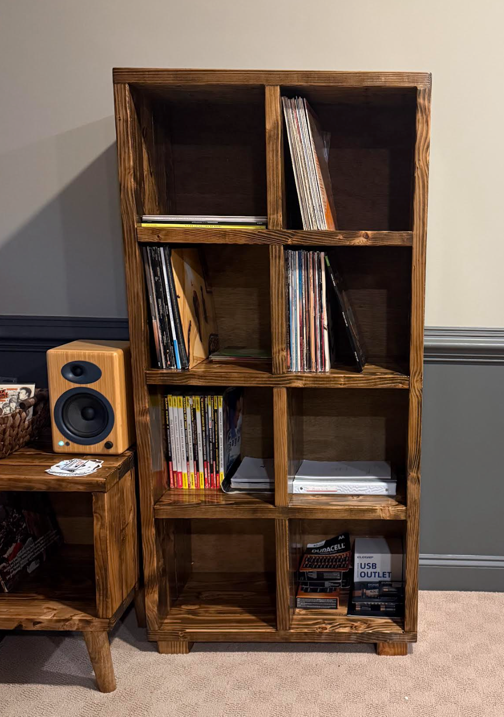 Vertical CD & Video Game Storage: Dean