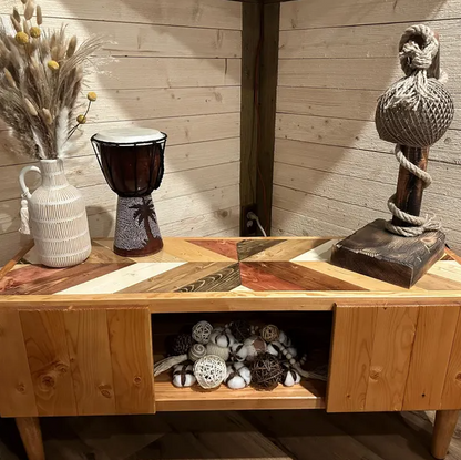 TV Stand with Doors